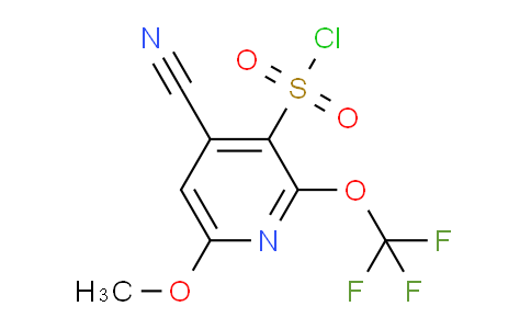 AM176519 | 1804824-51-8 | 4-Cyano-6-methoxy-2-(trifluoromethoxy)pyridine-3-sulfonyl chloride