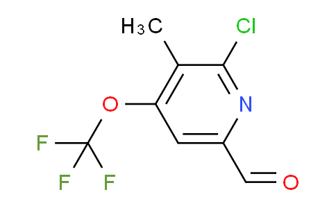 AM176527 | 1804554-88-8 | 2-Chloro-3-methyl-4-(trifluoromethoxy)pyridine-6-carboxaldehyde