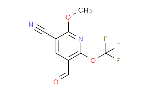 AM176529 | 1803622-31-2 | 3-Cyano-2-methoxy-6-(trifluoromethoxy)pyridine-5-carboxaldehyde