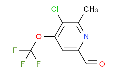 AM176539 | 1804555-73-4 | 3-Chloro-2-methyl-4-(trifluoromethoxy)pyridine-6-carboxaldehyde