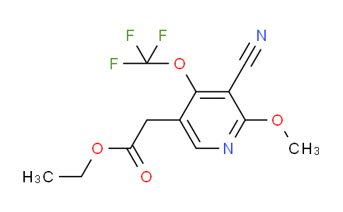 AM176547 | 1806214-01-6 | Ethyl 3-cyano-2-methoxy-4-(trifluoromethoxy)pyridine-5-acetate