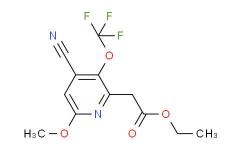 AM176557 | 1804334-21-1 | Ethyl 4-cyano-6-methoxy-3-(trifluoromethoxy)pyridine-2-acetate