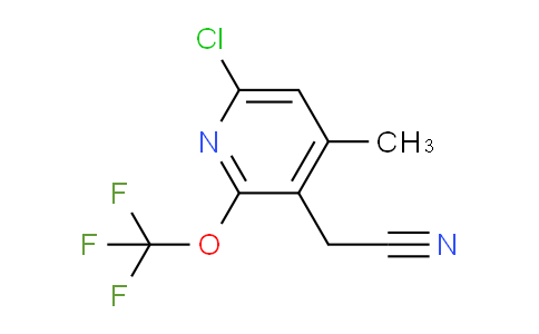 AM176564 | 1806098-65-6 | 6-Chloro-4-methyl-2-(trifluoromethoxy)pyridine-3-acetonitrile