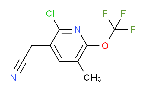 AM176566 | 1804666-51-0 | 2-Chloro-5-methyl-6-(trifluoromethoxy)pyridine-3-acetonitrile