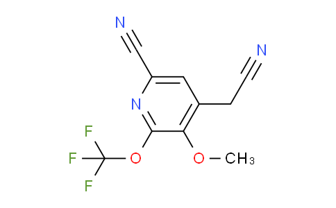 AM176571 | 1804398-08-0 | 6-Cyano-3-methoxy-2-(trifluoromethoxy)pyridine-4-acetonitrile