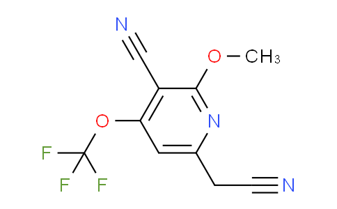 AM176576 | 1804332-01-1 | 3-Cyano-2-methoxy-4-(trifluoromethoxy)pyridine-6-acetonitrile