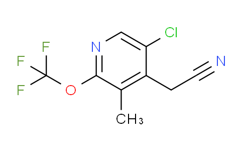 AM176577 | 1803936-41-5 | 5-Chloro-3-methyl-2-(trifluoromethoxy)pyridine-4-acetonitrile