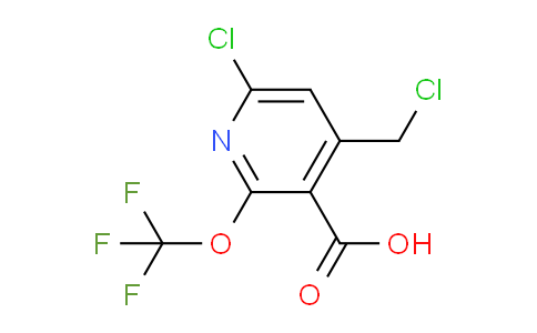 AM176578 | 1803967-66-9 | 6-Chloro-4-(chloromethyl)-2-(trifluoromethoxy)pyridine-3-carboxylic acid