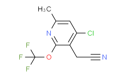 AM176582 | 1803936-49-3 | 4-Chloro-6-methyl-2-(trifluoromethoxy)pyridine-3-acetonitrile