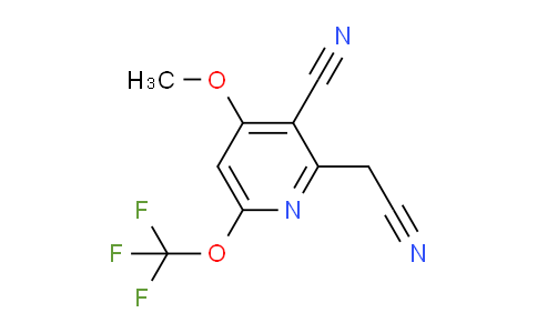 AM176583 | 1806156-79-5 | 3-Cyano-4-methoxy-6-(trifluoromethoxy)pyridine-2-acetonitrile