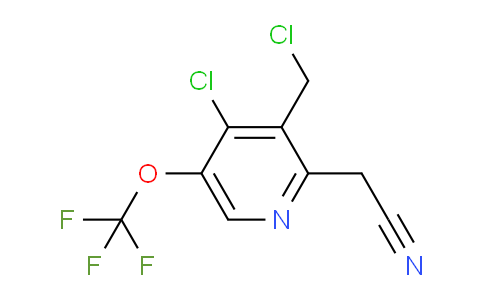 AM176586 | 1804008-18-1 | 4-Chloro-3-(chloromethyl)-5-(trifluoromethoxy)pyridine-2-acetonitrile