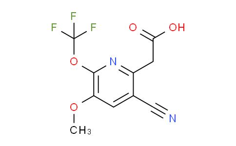 AM176588 | 1804332-06-6 | 3-Cyano-5-methoxy-6-(trifluoromethoxy)pyridine-2-acetic acid