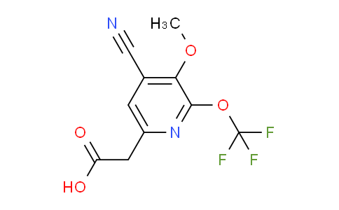 AM176592 | 1803656-73-6 | 4-Cyano-3-methoxy-2-(trifluoromethoxy)pyridine-6-acetic acid