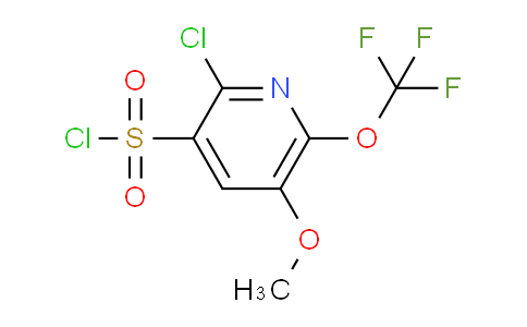 AM176597 | 1806226-72-1 | 2-Chloro-5-methoxy-6-(trifluoromethoxy)pyridine-3-sulfonyl chloride