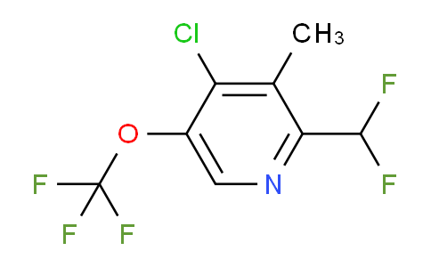 AM176619 | 1804560-26-6 | 4-Chloro-2-(difluoromethyl)-3-methyl-5-(trifluoromethoxy)pyridine