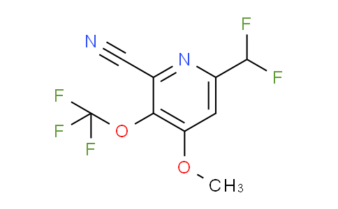 AM176622 | 1804331-09-6 | 2-Cyano-6-(difluoromethyl)-4-methoxy-3-(trifluoromethoxy)pyridine