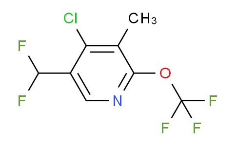 AM176623 | 1804737-35-6 | 4-Chloro-5-(difluoromethyl)-3-methyl-2-(trifluoromethoxy)pyridine