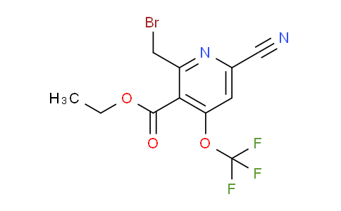 AM176625 | 1804678-20-3 | Ethyl 2-(bromomethyl)-6-cyano-4-(trifluoromethoxy)pyridine-3-carboxylate