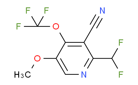 AM176626 | 1804788-36-0 | 3-Cyano-2-(difluoromethyl)-5-methoxy-4-(trifluoromethoxy)pyridine