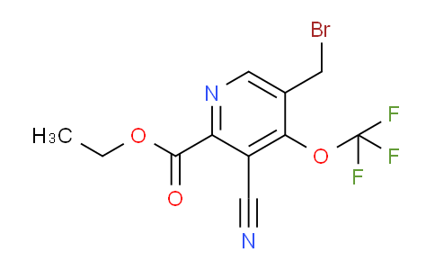 AM176632 | 1804738-14-4 | Ethyl 5-(bromomethyl)-3-cyano-4-(trifluoromethoxy)pyridine-2-carboxylate