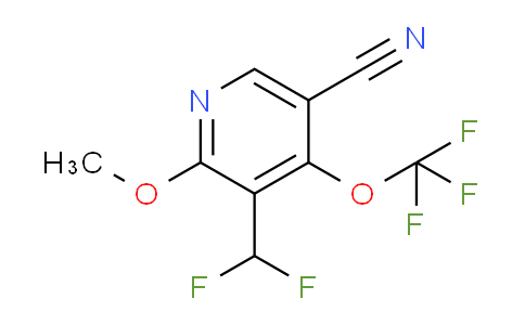 AM176633 | 1806249-42-2 | 5-Cyano-3-(difluoromethyl)-2-methoxy-4-(trifluoromethoxy)pyridine