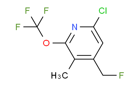 AM176634 | 1804819-26-8 | 6-Chloro-4-(fluoromethyl)-3-methyl-2-(trifluoromethoxy)pyridine