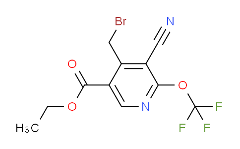 AM176638 | 1803946-13-5 | Ethyl 4-(bromomethyl)-3-cyano-2-(trifluoromethoxy)pyridine-5-carboxylate