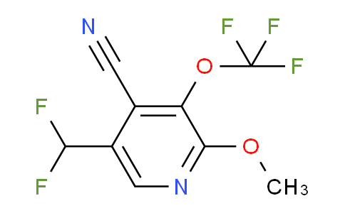 AM176641 | 1804698-21-2 | 4-Cyano-5-(difluoromethyl)-2-methoxy-3-(trifluoromethoxy)pyridine