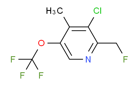 AM176642 | 1806116-68-6 | 3-Chloro-2-(fluoromethyl)-4-methyl-5-(trifluoromethoxy)pyridine