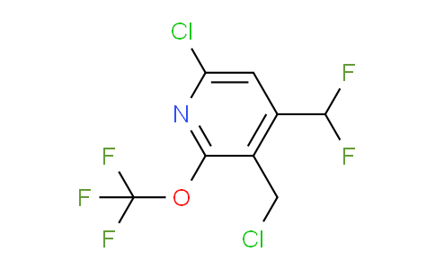 AM176646 | 1805932-66-4 | 6-Chloro-3-(chloromethyl)-4-(difluoromethyl)-2-(trifluoromethoxy)pyridine