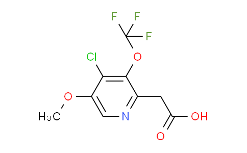 AM176647 | 1803937-32-7 | 4-Chloro-5-methoxy-3-(trifluoromethoxy)pyridine-2-acetic acid