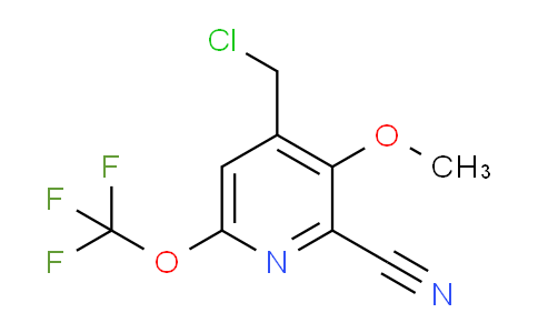 AM176653 | 1804787-98-1 | 4-(Chloromethyl)-2-cyano-3-methoxy-6-(trifluoromethoxy)pyridine