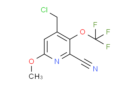 4-(Chloromethyl)-2-cyano-6-methoxy-3-(trifluoromethoxy)pyridine