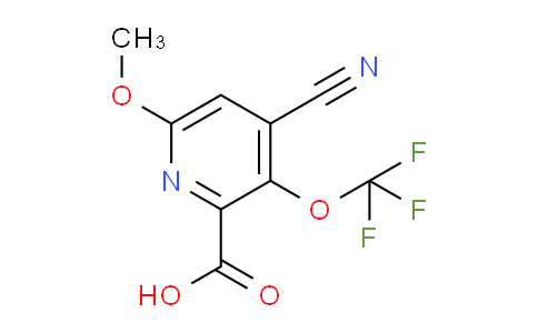 AM176657 | 1803617-04-0 | 4-Cyano-6-methoxy-3-(trifluoromethoxy)pyridine-2-carboxylic acid