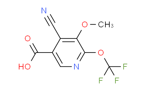 AM176659 | 1803940-19-3 | 4-Cyano-3-methoxy-2-(trifluoromethoxy)pyridine-5-carboxylic acid