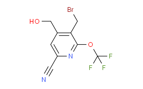 AM176660 | 1803623-61-1 | 3-(Bromomethyl)-6-cyano-2-(trifluoromethoxy)pyridine-4-methanol