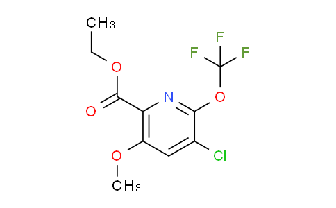 AM176661 | 1803696-48-1 | Ethyl 3-chloro-5-methoxy-2-(trifluoromethoxy)pyridine-6-carboxylate