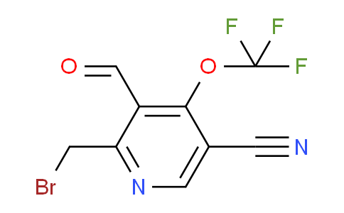 AM176669 | 1804328-96-8 | 2-(Bromomethyl)-5-cyano-4-(trifluoromethoxy)pyridine-3-carboxaldehyde