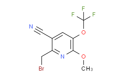 AM176678 | 1806118-69-3 | 2-(Bromomethyl)-3-cyano-6-methoxy-5-(trifluoromethoxy)pyridine