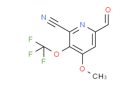 AM176686 | 1804823-27-5 | 2-Cyano-4-methoxy-3-(trifluoromethoxy)pyridine-6-carboxaldehyde