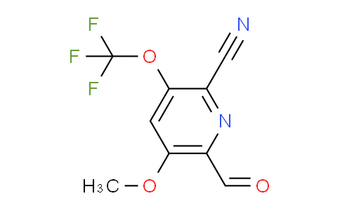 AM176688 | 1804333-06-9 | 2-Cyano-5-methoxy-3-(trifluoromethoxy)pyridine-6-carboxaldehyde