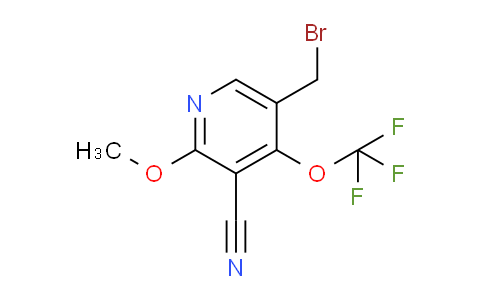 5-(Bromomethyl)-3-cyano-2-methoxy-4-(trifluoromethoxy)pyridine