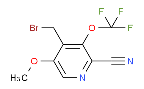 AM176701 | 1806155-33-8 | 4-(Bromomethyl)-2-cyano-5-methoxy-3-(trifluoromethoxy)pyridine