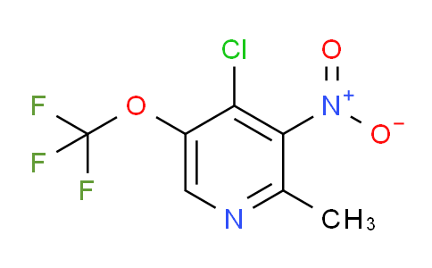 AM176704 | 1804695-00-8 | 4-Chloro-2-methyl-3-nitro-5-(trifluoromethoxy)pyridine