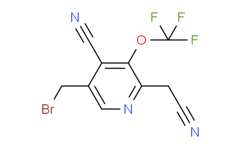 AM176709 | 1806111-63-6 | 5-(Bromomethyl)-4-cyano-3-(trifluoromethoxy)pyridine-2-acetonitrile