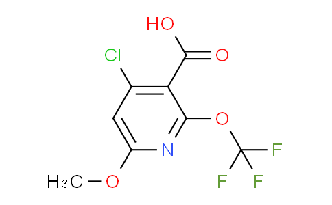 AM176711 | 1804552-32-6 | 4-Chloro-6-methoxy-2-(trifluoromethoxy)pyridine-3-carboxylic acid