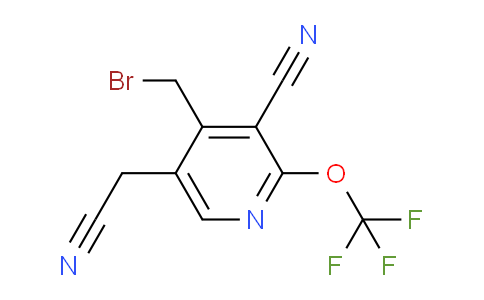 AM176716 | 1806261-14-2 | 4-(Bromomethyl)-3-cyano-2-(trifluoromethoxy)pyridine-5-acetonitrile