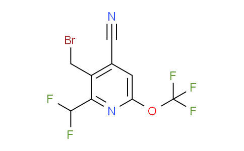 AM176721 | 1804785-45-2 | 3-(Bromomethyl)-4-cyano-2-(difluoromethyl)-6-(trifluoromethoxy)pyridine