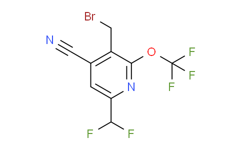 AM176723 | 1804785-49-6 | 3-(Bromomethyl)-4-cyano-6-(difluoromethyl)-2-(trifluoromethoxy)pyridine