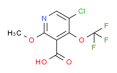 5-Chloro-2-methoxy-4-(trifluoromethoxy)pyridine-3-carboxylic acid